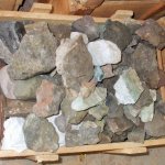 Lo stato iniziale dei campioni appartenenti alla collezione Allioni all’atto della consegna al museo Geologico Sperimentale del C.A.I. Giaveno (TO)